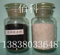 無煙煤濾料顆粒越小過濾效果越好對嗎？